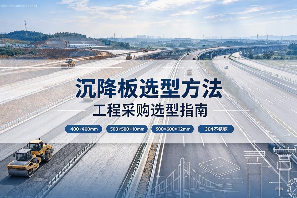 江北沉降板选择方法