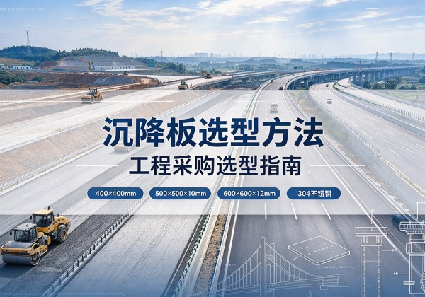 江北沉降板选择方法